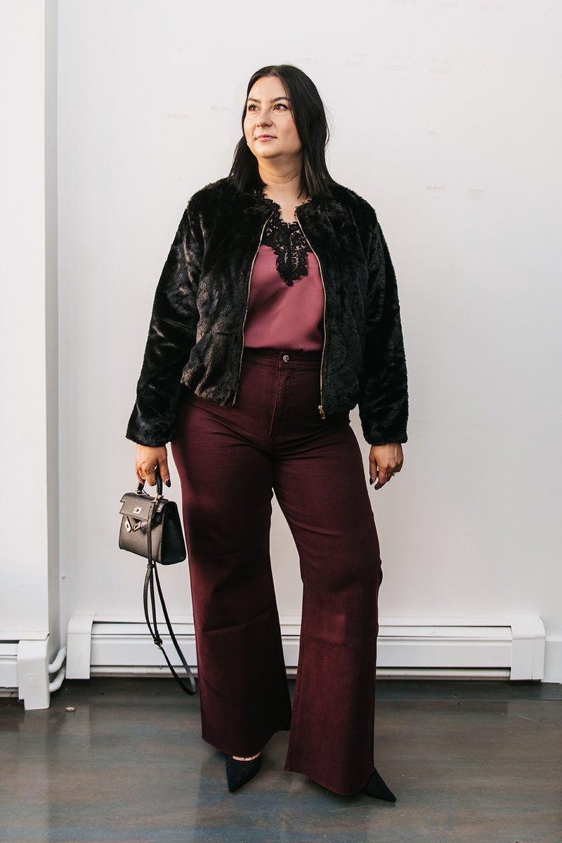 FAUX FUR JACKET