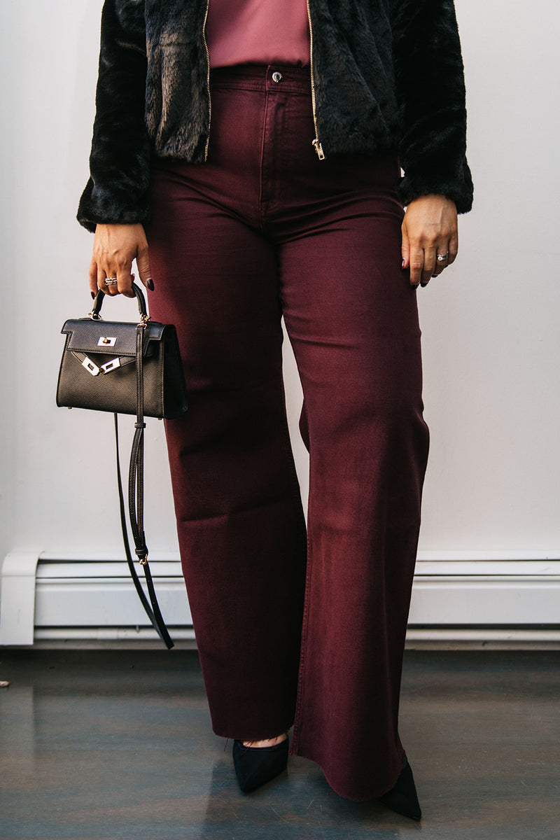 PENNY HIGH RISE WIDE ANKLE