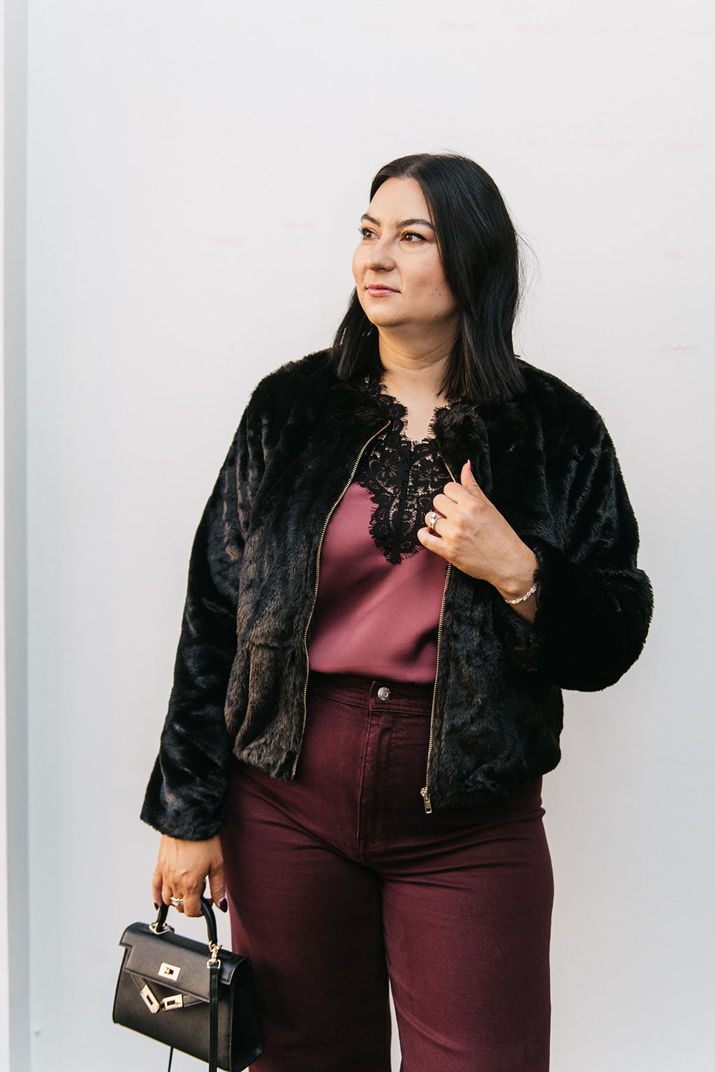 FAUX FUR JACKET