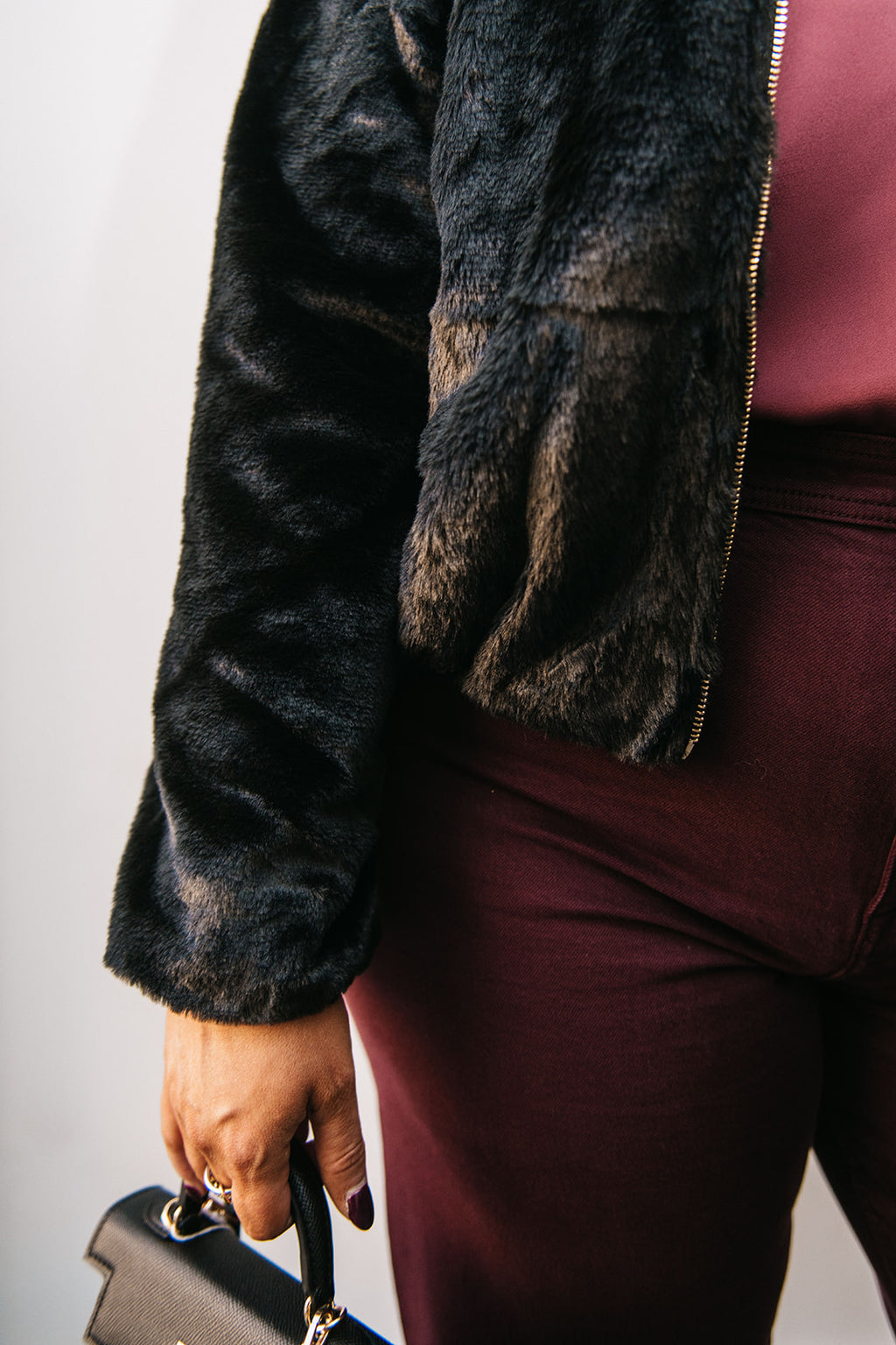 FAUX FUR JACKET