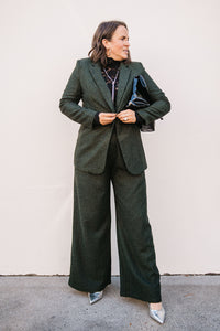 SINGLE BUTTON BLAZER