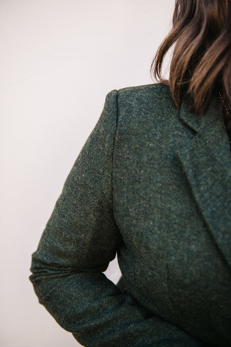 SINGLE BUTTON BLAZER