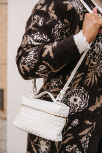 WOVEN CROSSBODY BAG