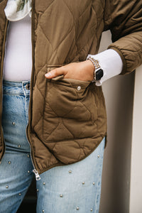 QUILTED PUFFER JACKET