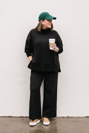 SOFT KNIT DRAWSTRING PANT