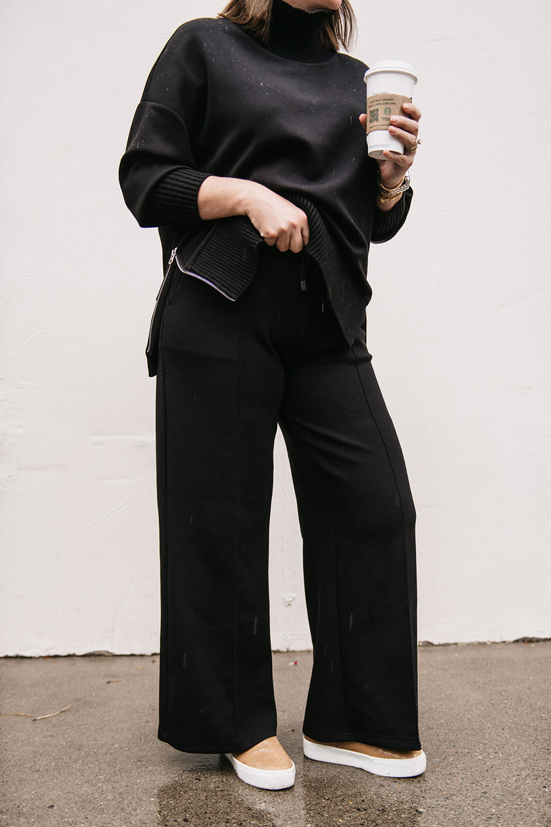 SOFT KNIT DRAWSTRING PANT