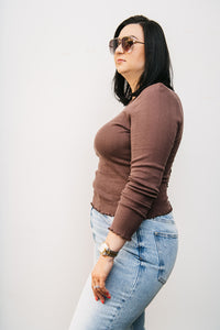 DETAILED LONG SLEEVE TOP