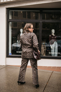 LEOPARD DENIM SHIRT