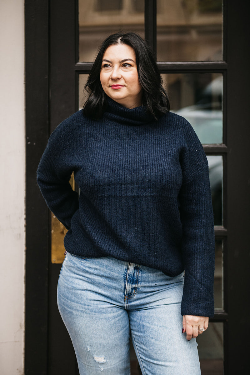 COZY TURTLENECK SWEATER