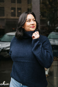 COZY TURTLENECK SWEATER