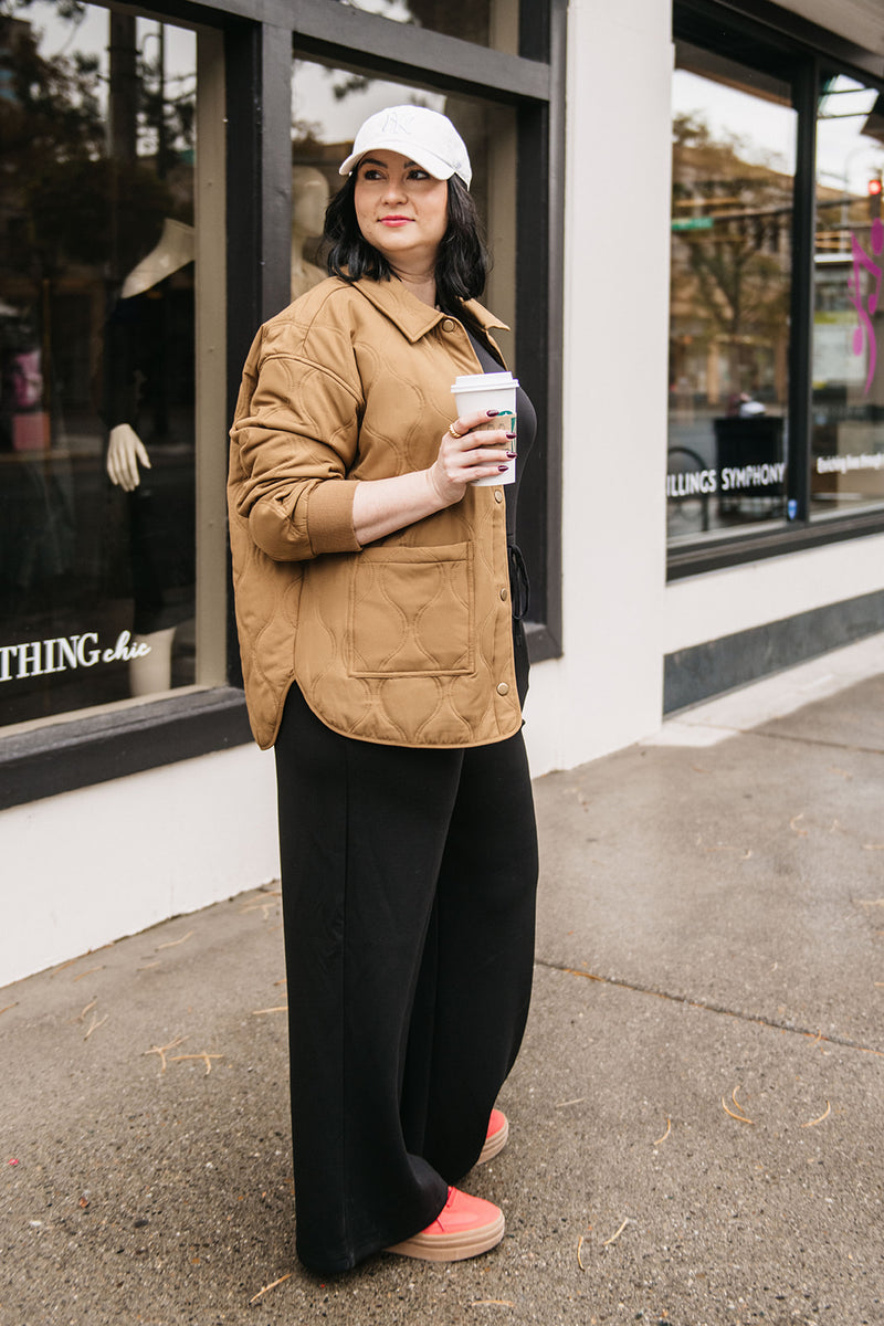 QUILTED PUFFER JACKET