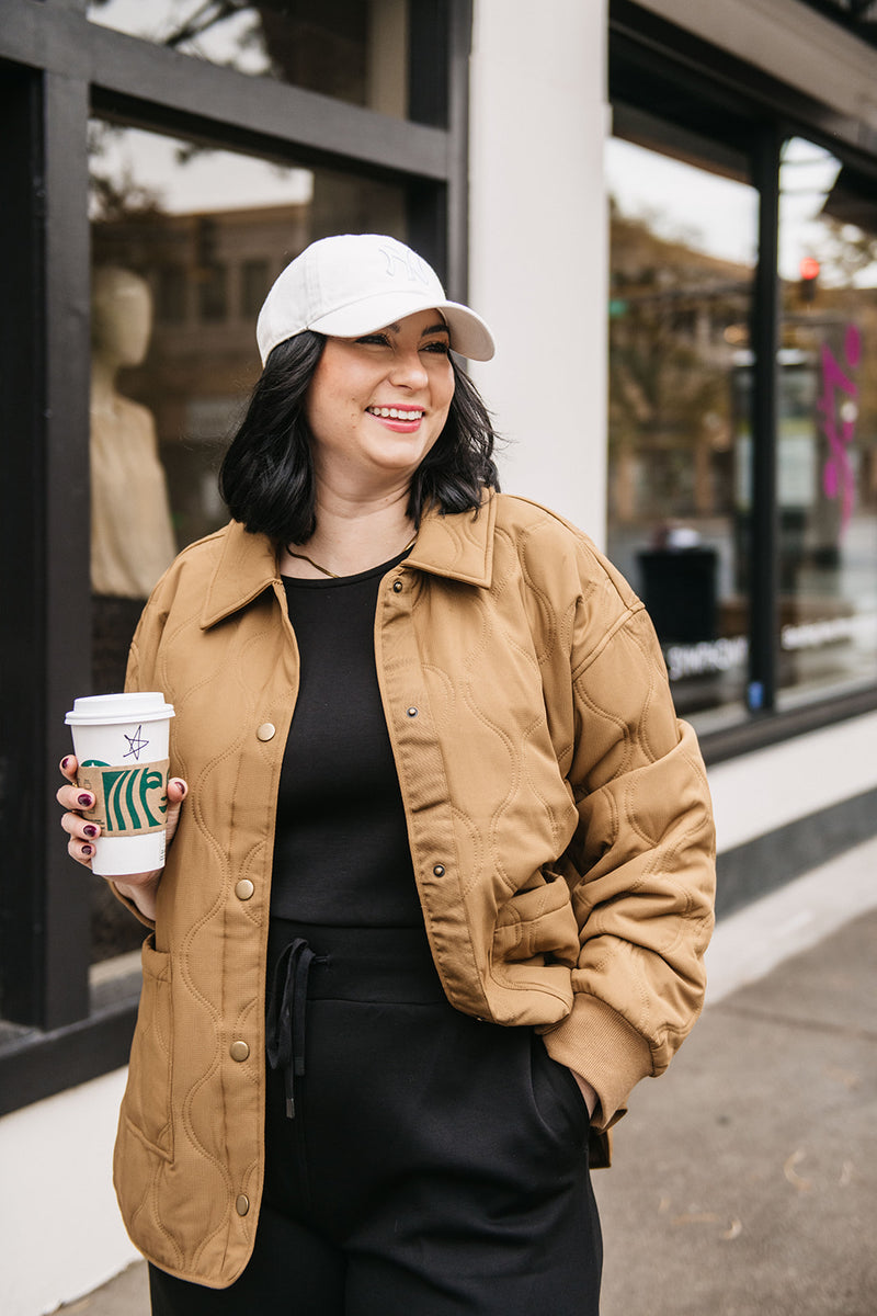 QUILTED PUFFER JACKET
