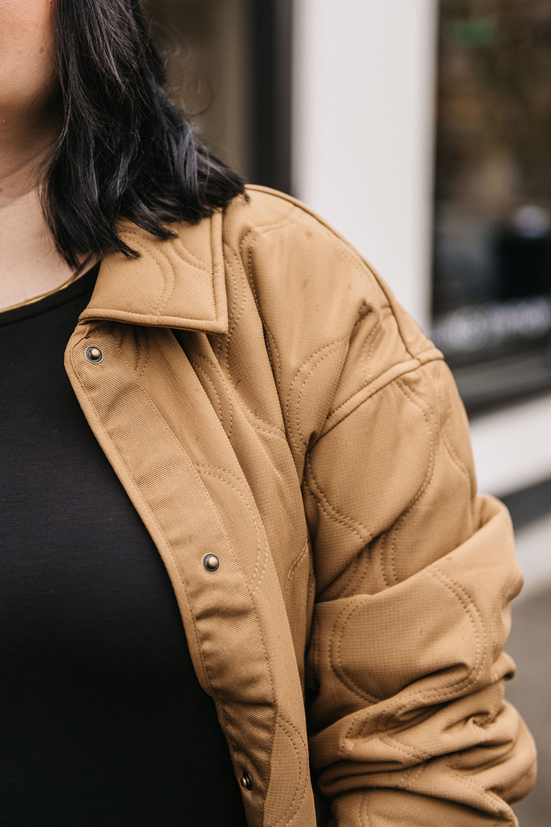 QUILTED PUFFER JACKET