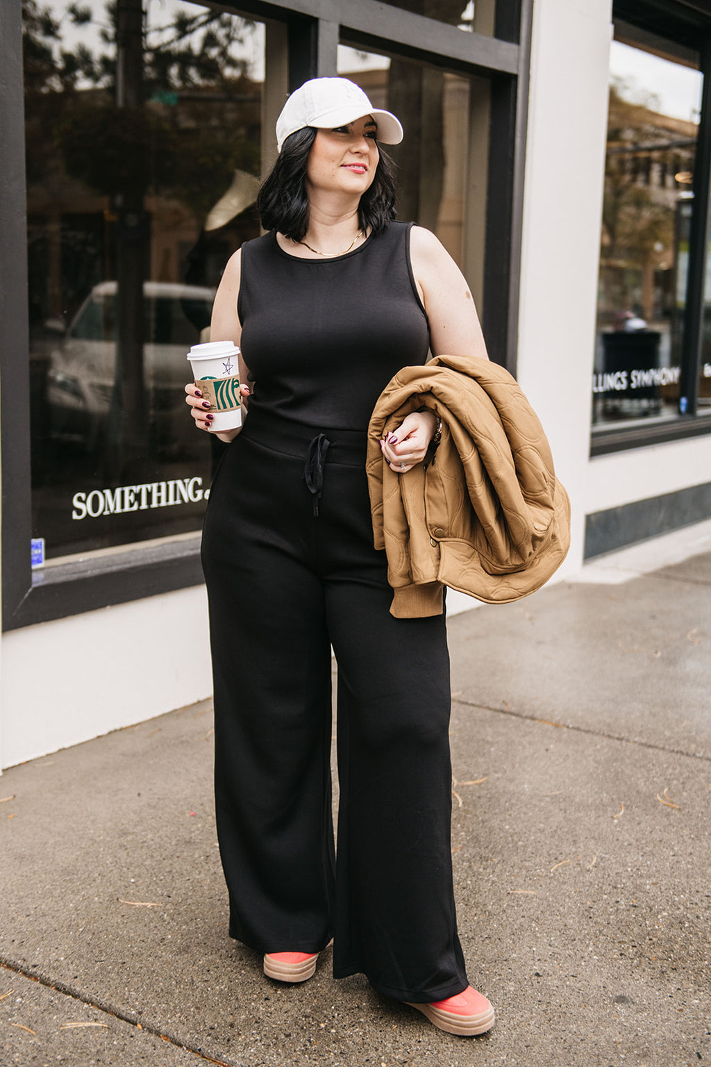 SOFT KNIT SLEEVELESS JUMPSUIT