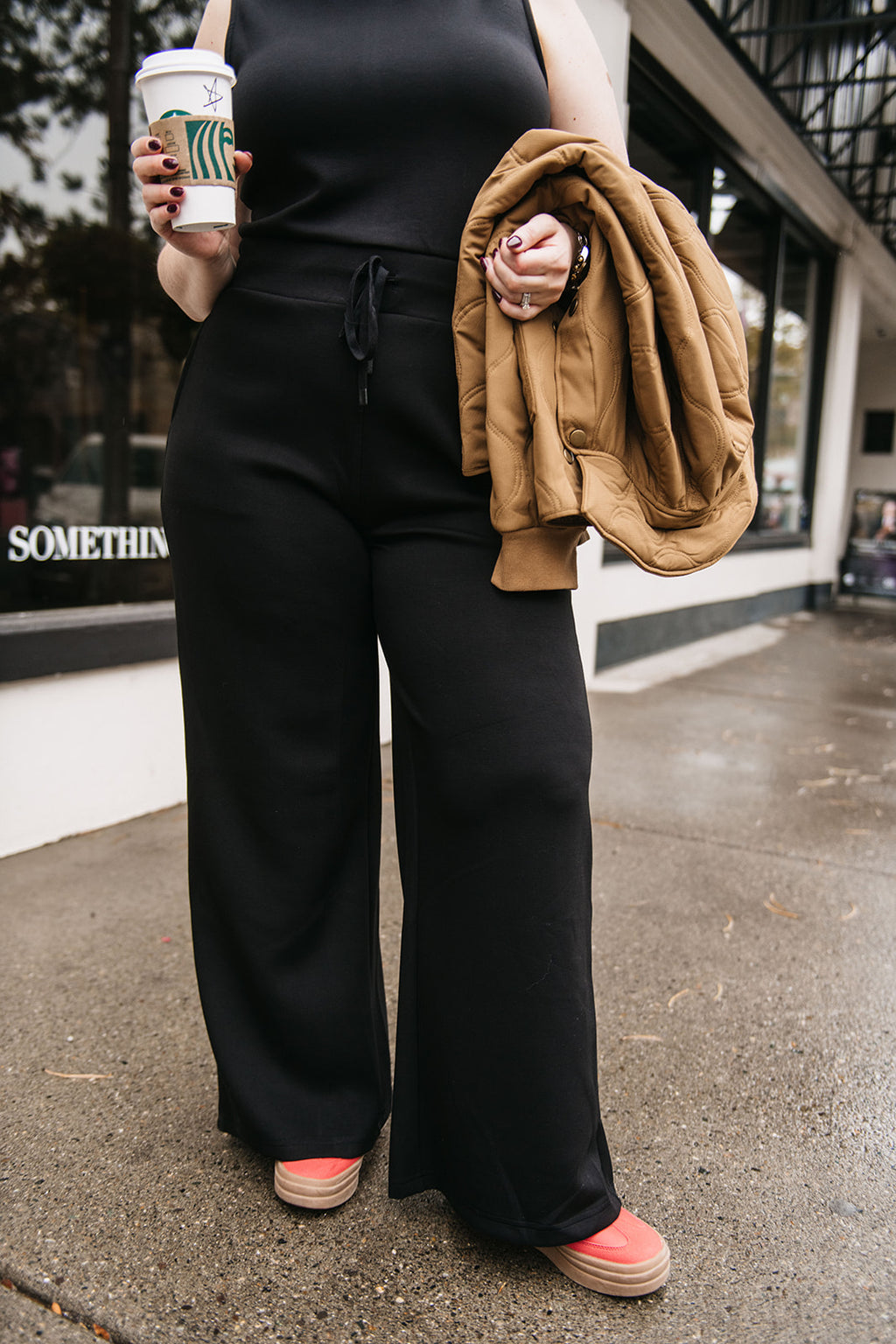 SOFT KNIT SLEEVELESS JUMPSUIT