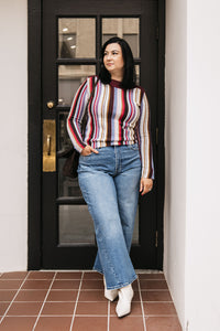 MIXED KNIT SWEATER
