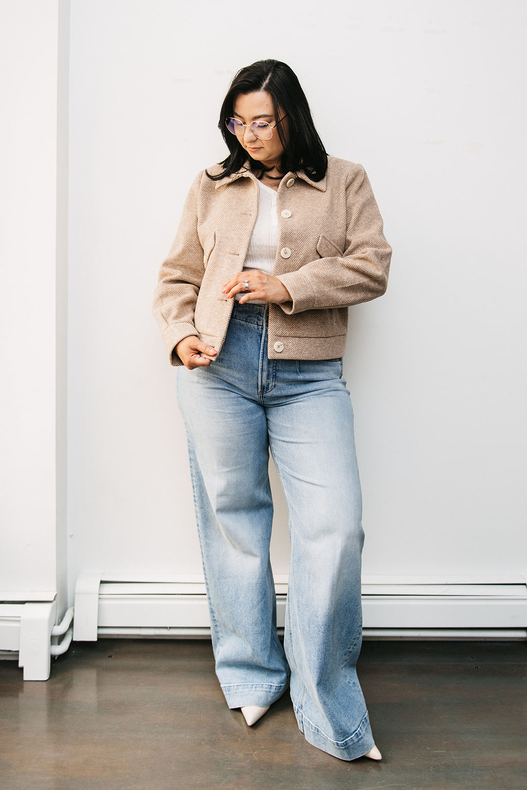 HERRINGBONE JACKET