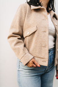 HERRINGBONE JACKET