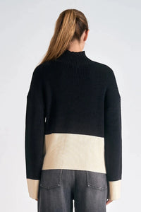 COLOR BLOCK SWEATER