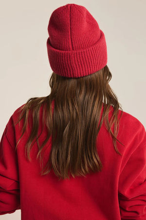 RIBBED BEANIE