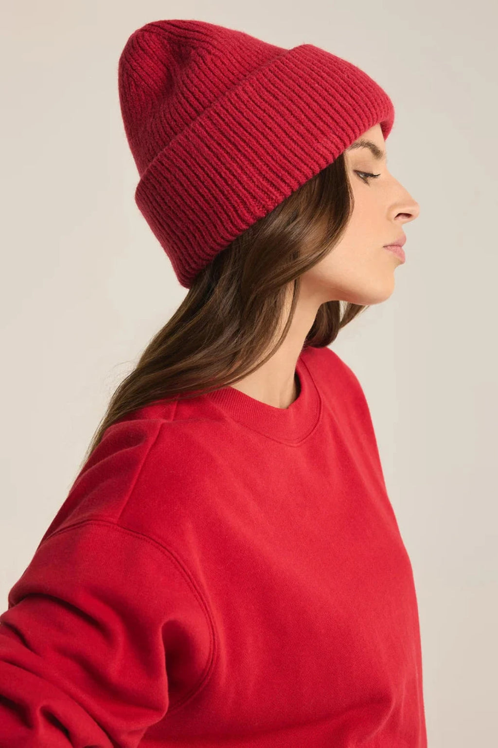 RIBBED BEANIE