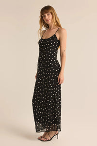 POLKA DOT SLIP DRESS