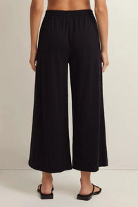 TEXTURED WIDE LEG PANT