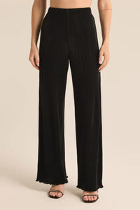 PLISSÉ HIGH RISE PANT