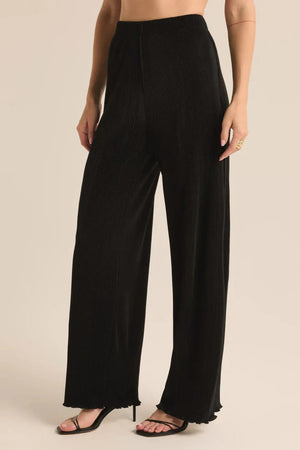 PLISSÉ HIGH RISE PANT