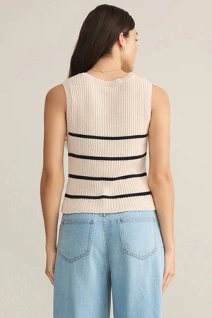 STRIPE SWEATER VEST