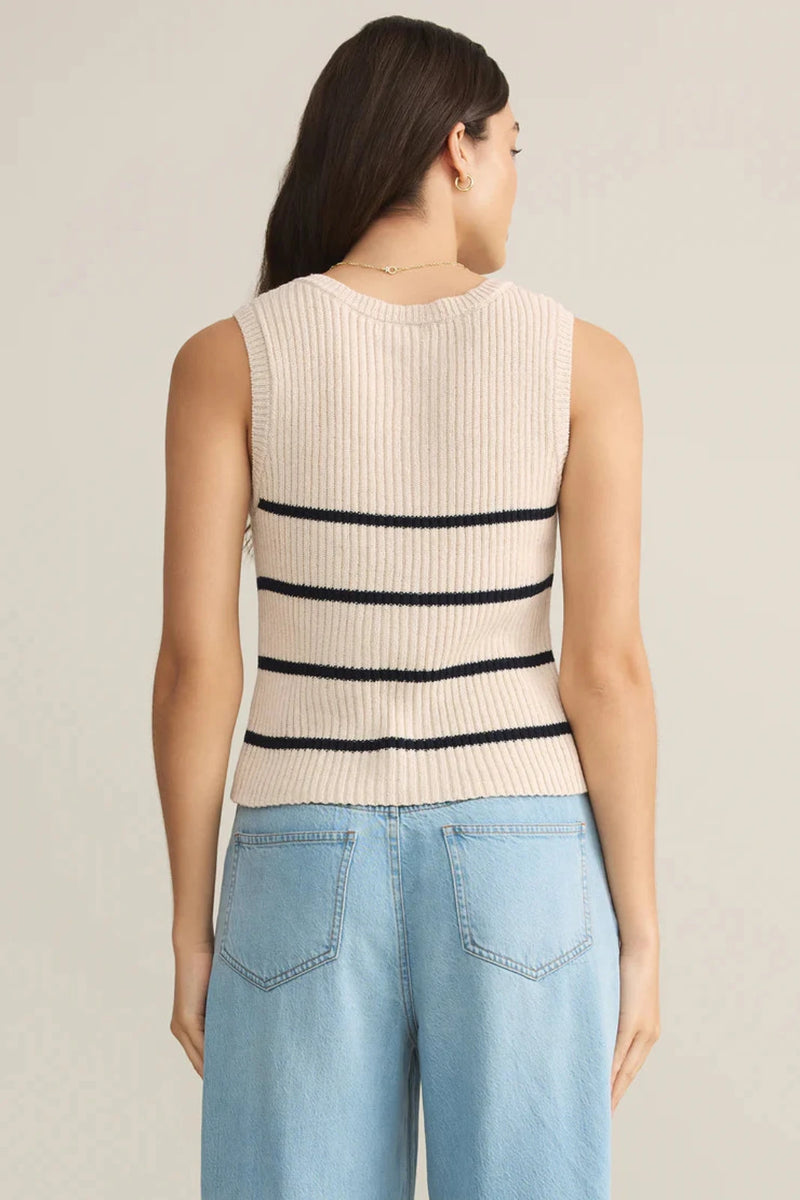 STRIPE SWEATER VEST