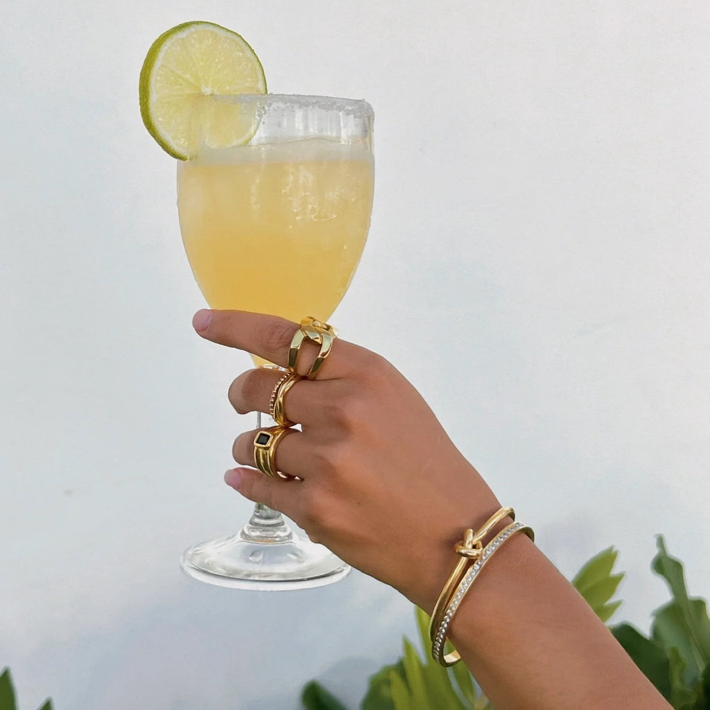 KNOTTED CUFF BRACELET