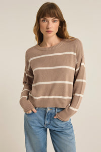 STRIPE KNIT SWEATER