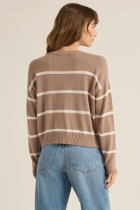 STRIPE KNIT SWEATER