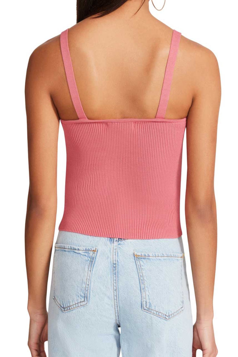 RIBKNIT BUSTIER TANK