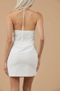 MINI HALTER DRESS